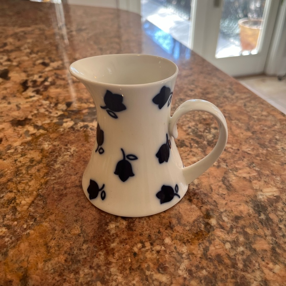 Bidasoa Floral Patterned Cream Pitcher